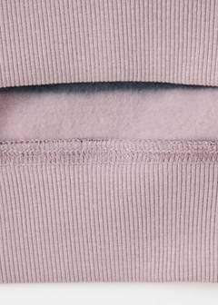 Striped sweatshirt with print detail — Light/Pastel Purple 2