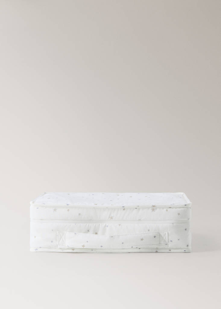Star-print maternity bag — Grey