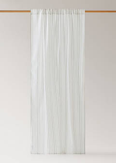 Multi-striped cotton curtain — Grey 4