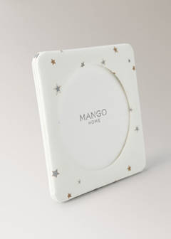 Children’s star photo frame — Off White 2