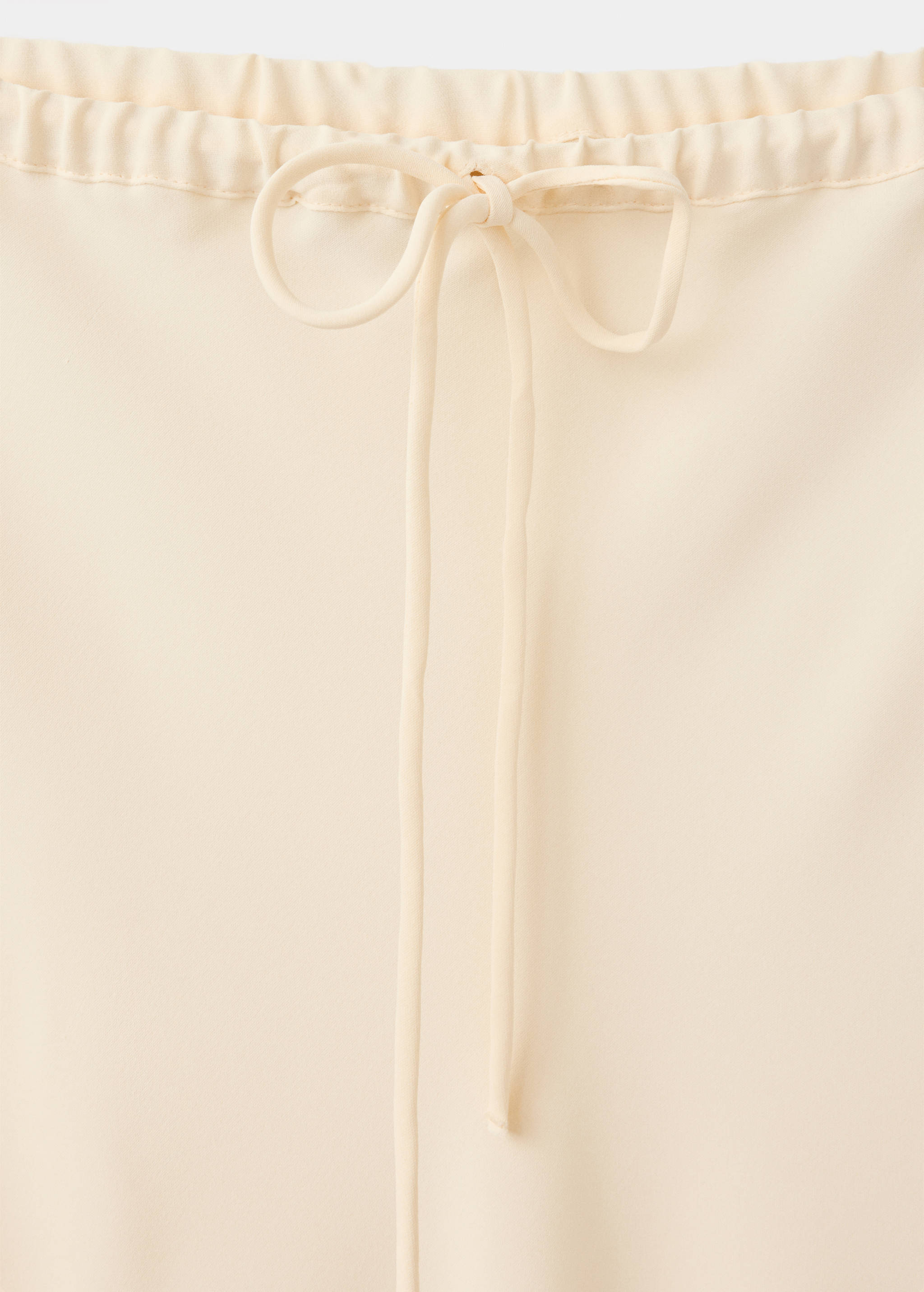 Elastic-waist skirt with slits - Details of the article 8