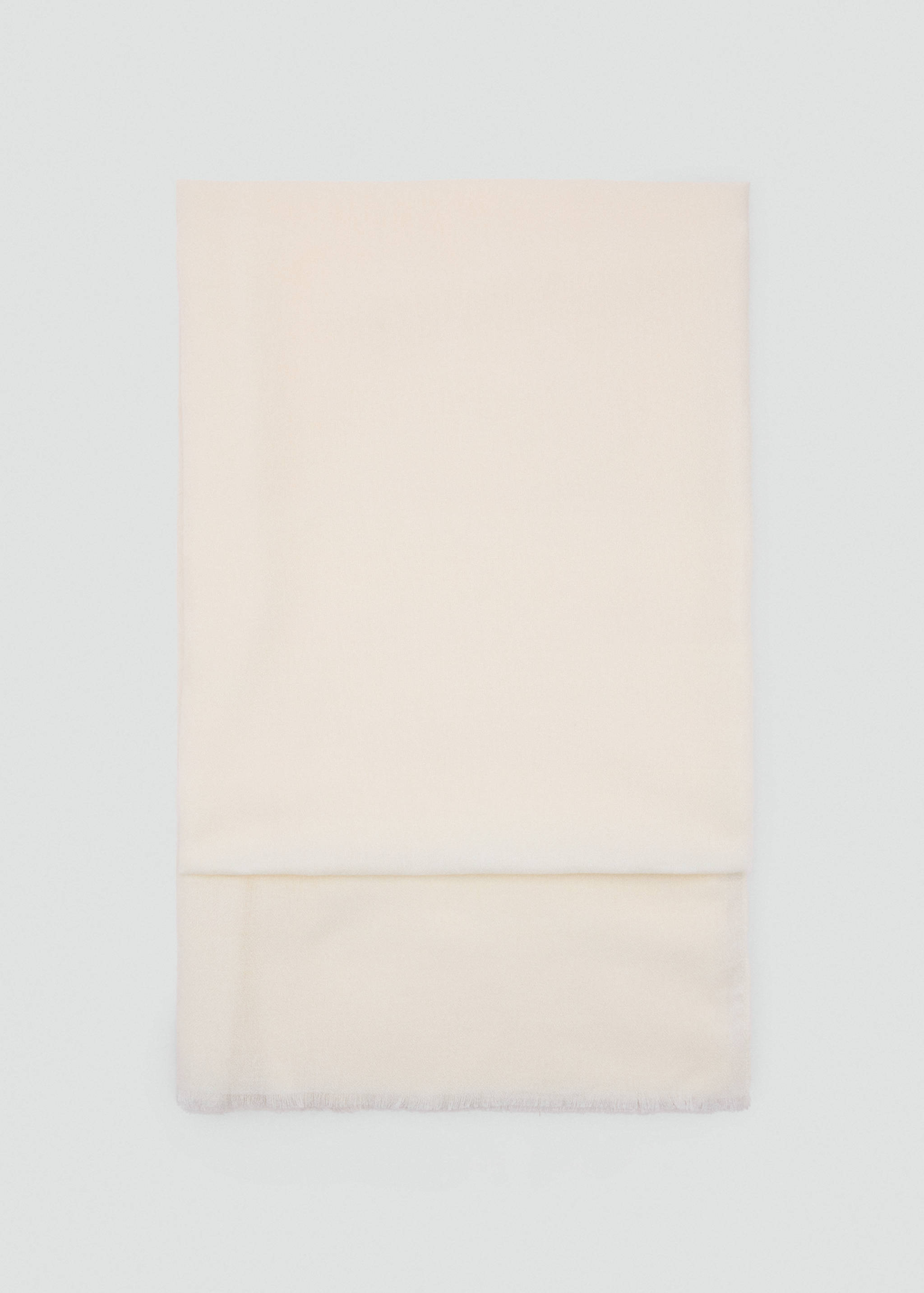 Frayed edge scarf - Article without model