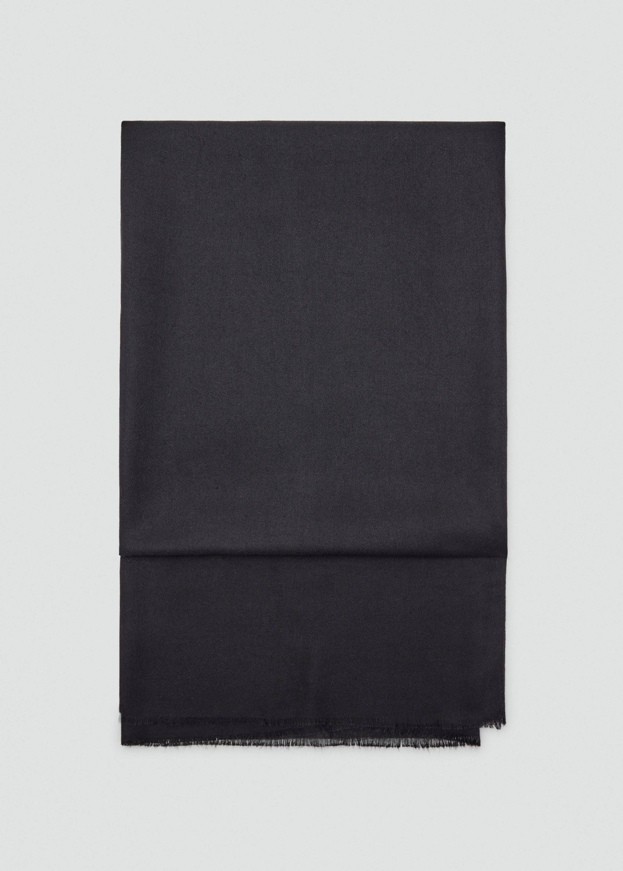 Frayed edge scarf - Article without model