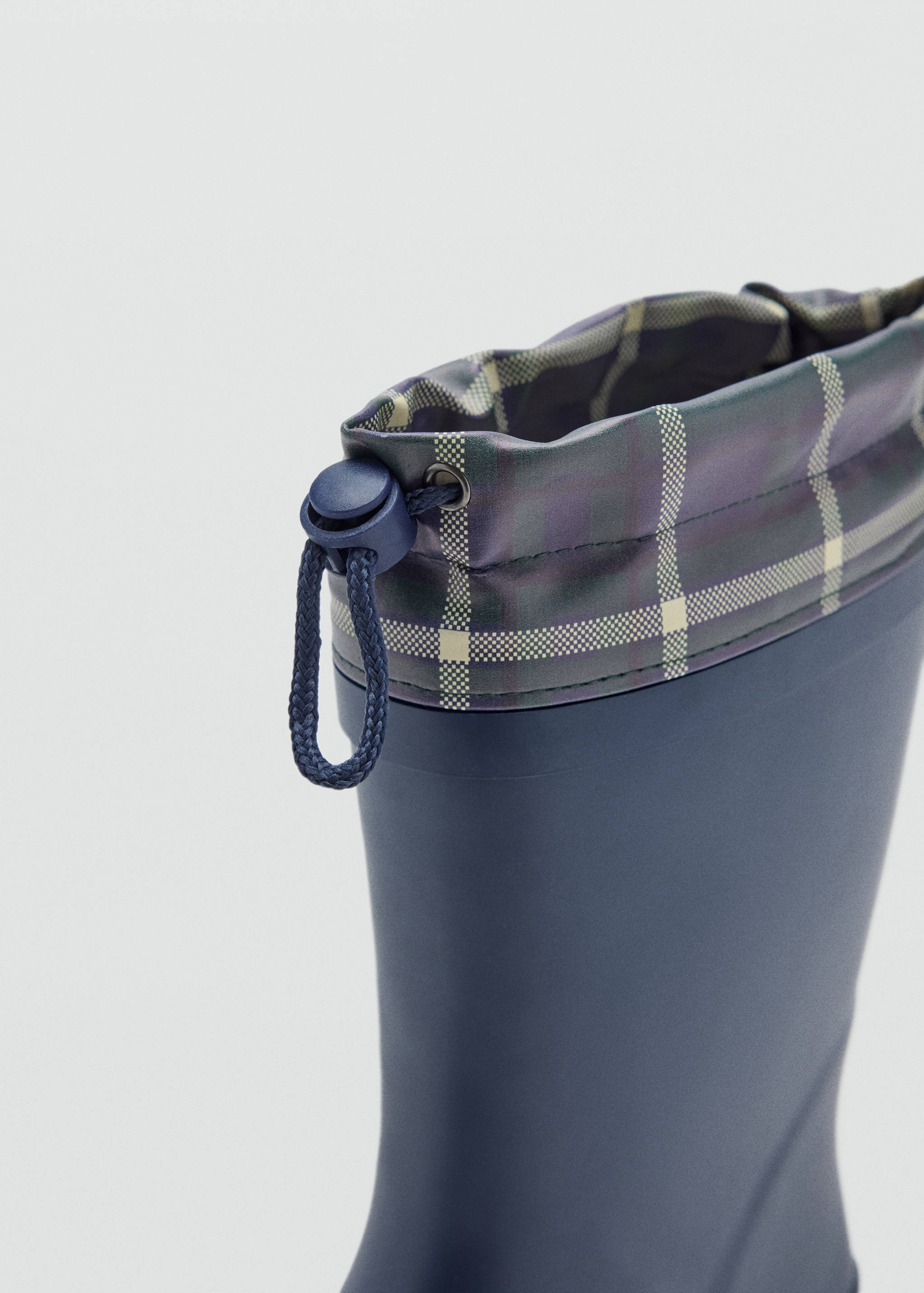 Check-detail checked rain boots - Details of the article 3
