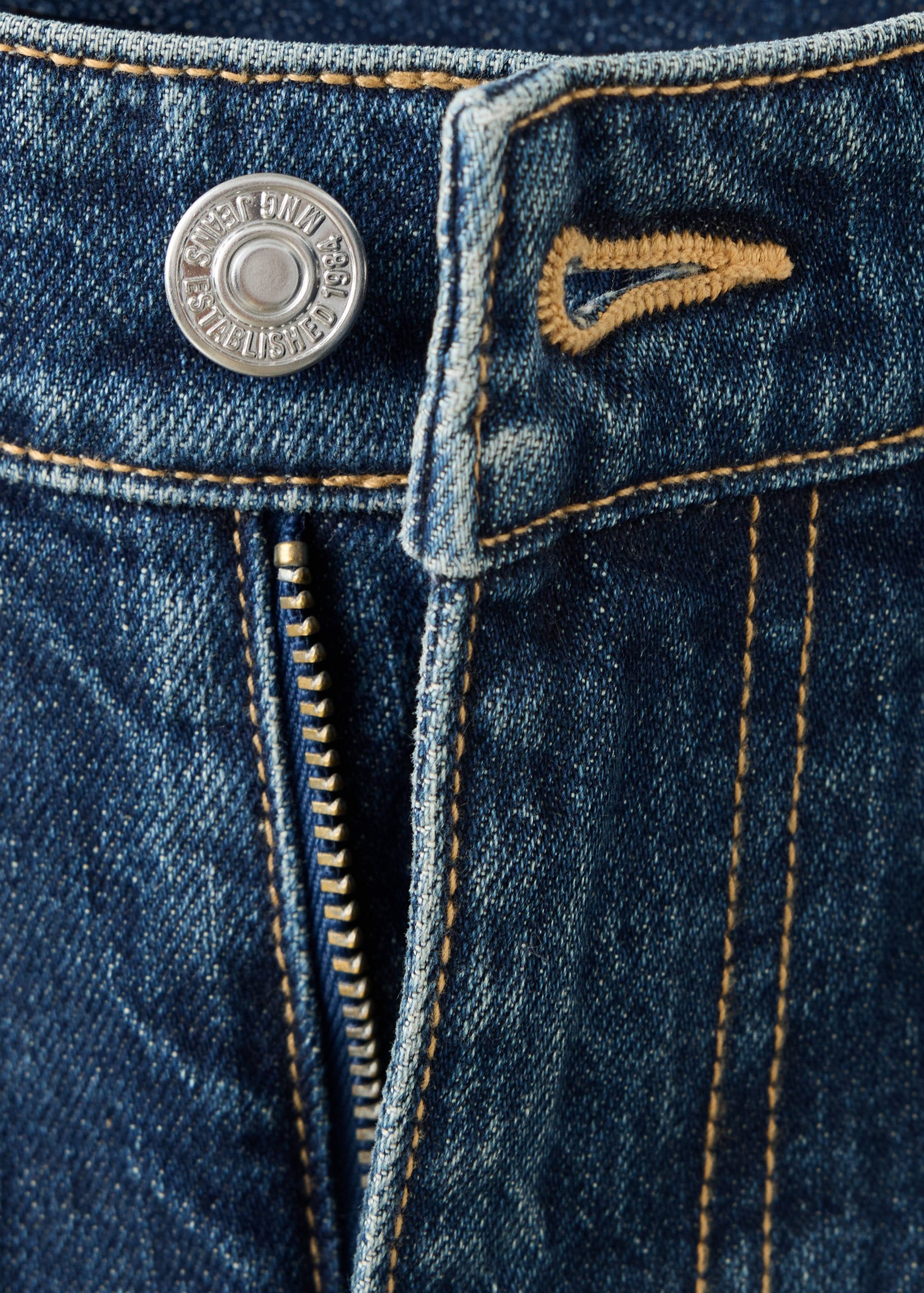 Slim-fit high-waist jeans - Details of the article 8