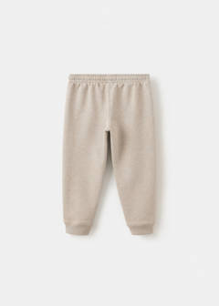 Jogger trousers with printed detail — Sand 5