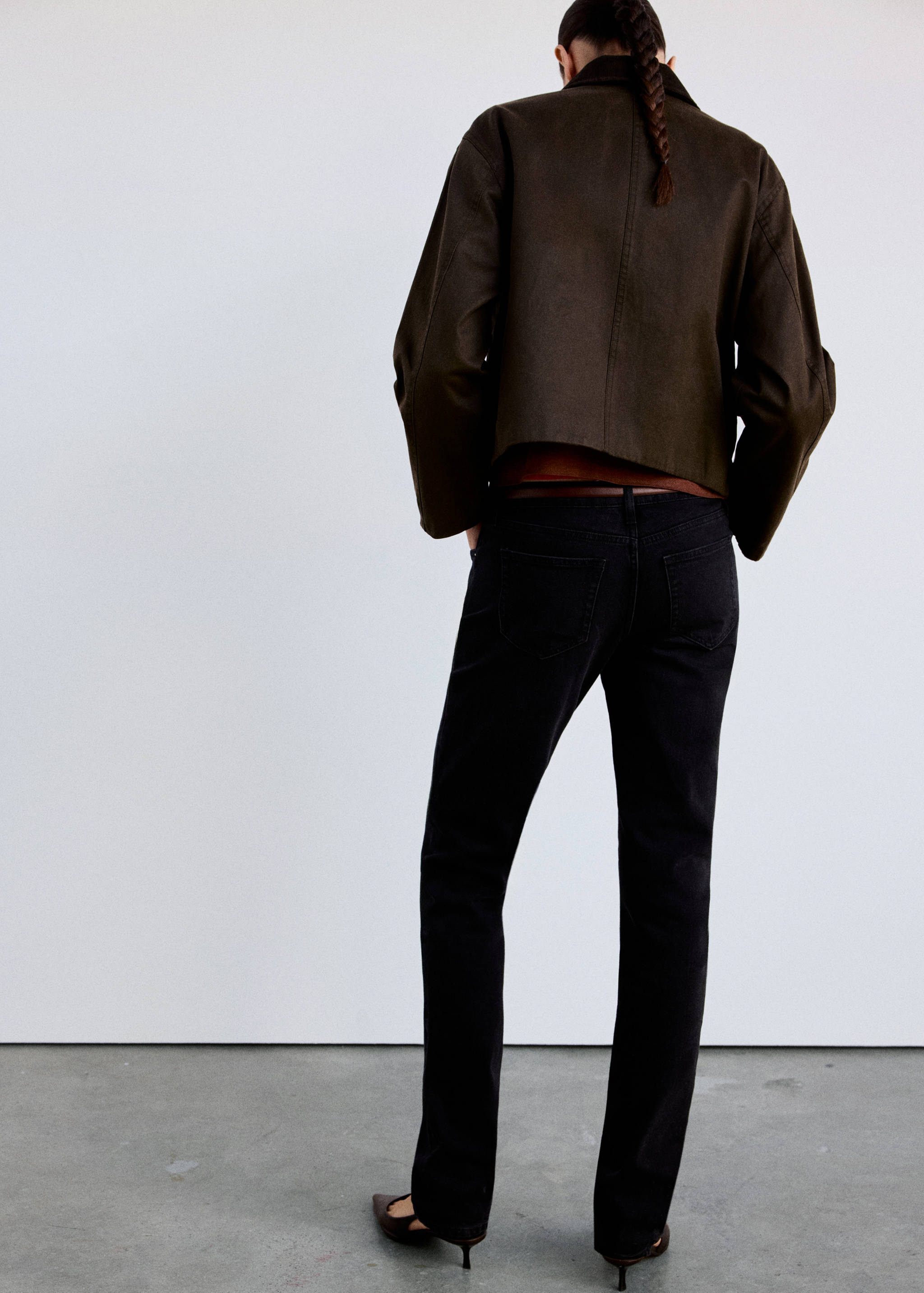 Chaqueta cuello pana - Reverso del artículo