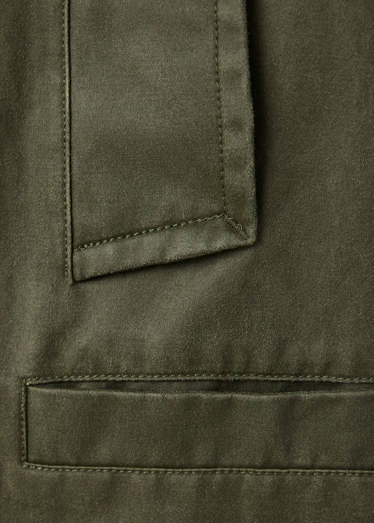 Corduroy-collar jacket with pockets - thumbnail 6