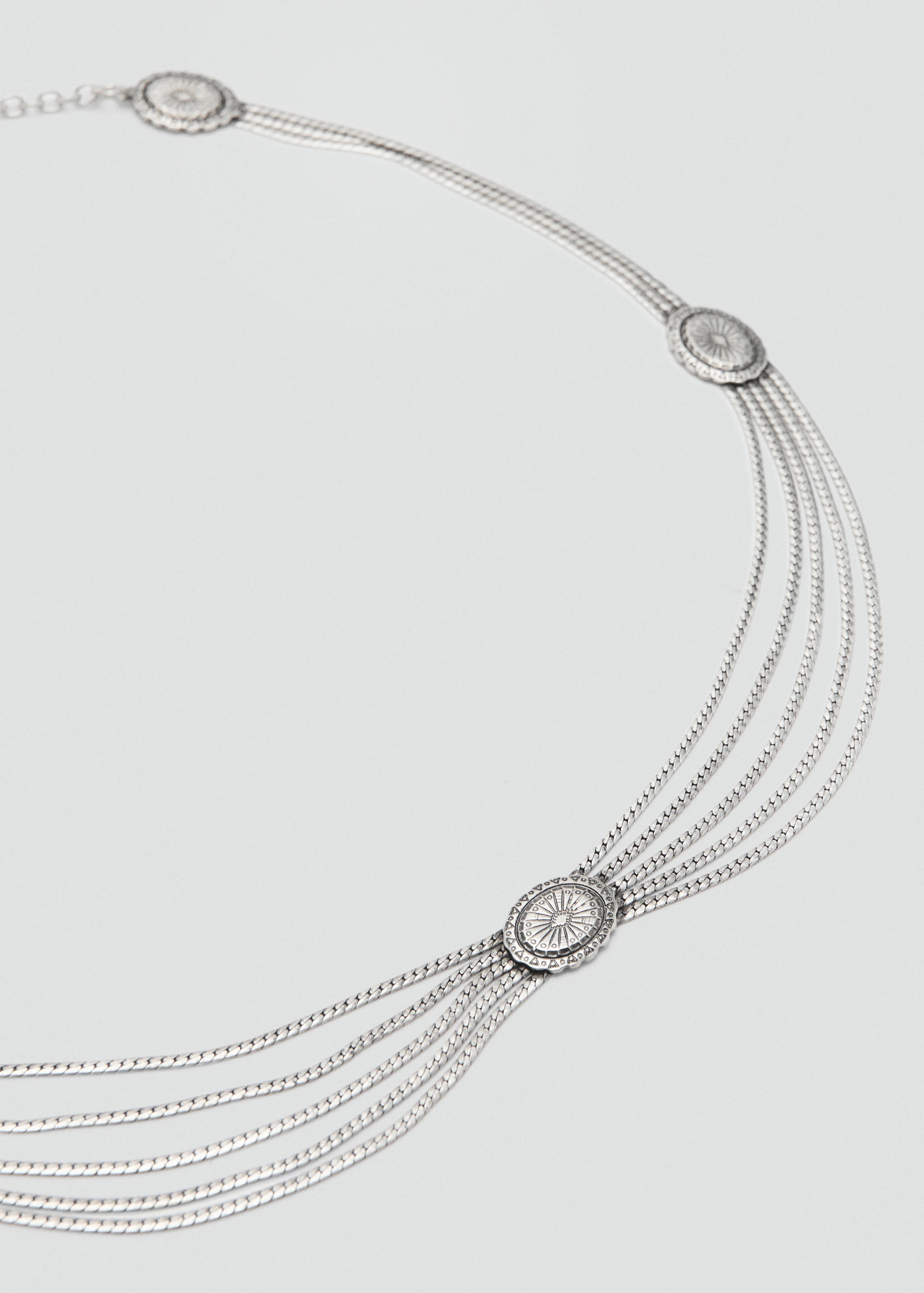 Engraved chain belt - Medium plane