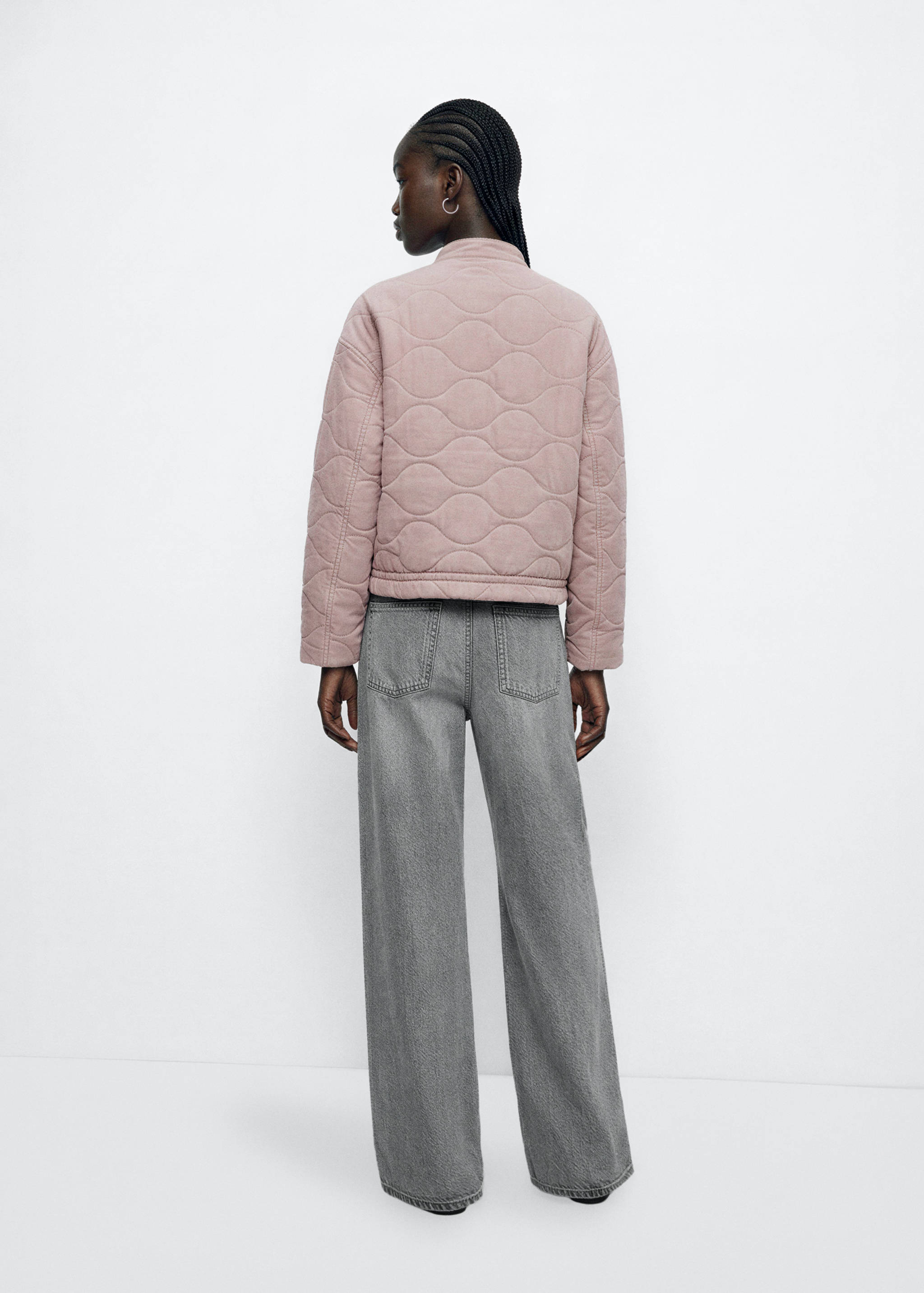 Veste oversize détail couture - Verso de l’article