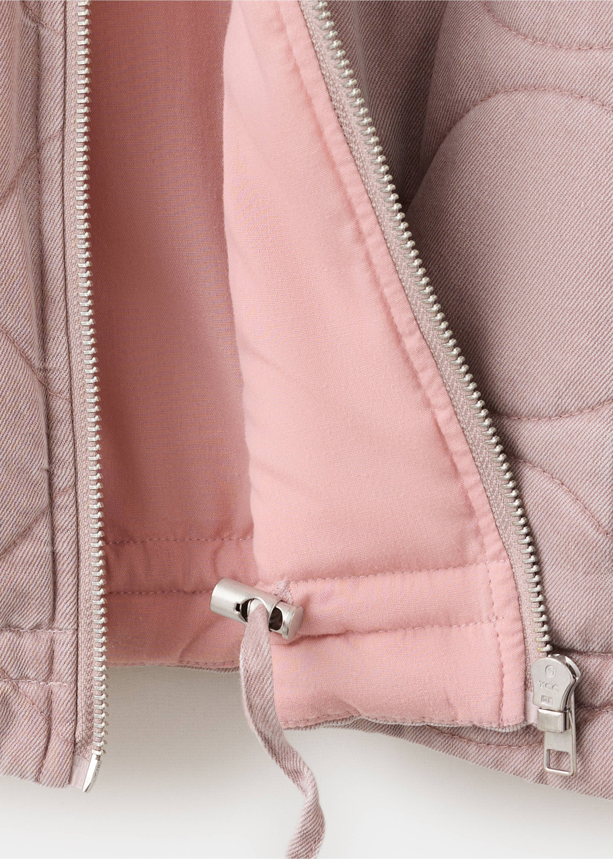 Veste oversize détail couture - Détail de l'article 0, Rose. Ref: 37074799-00.