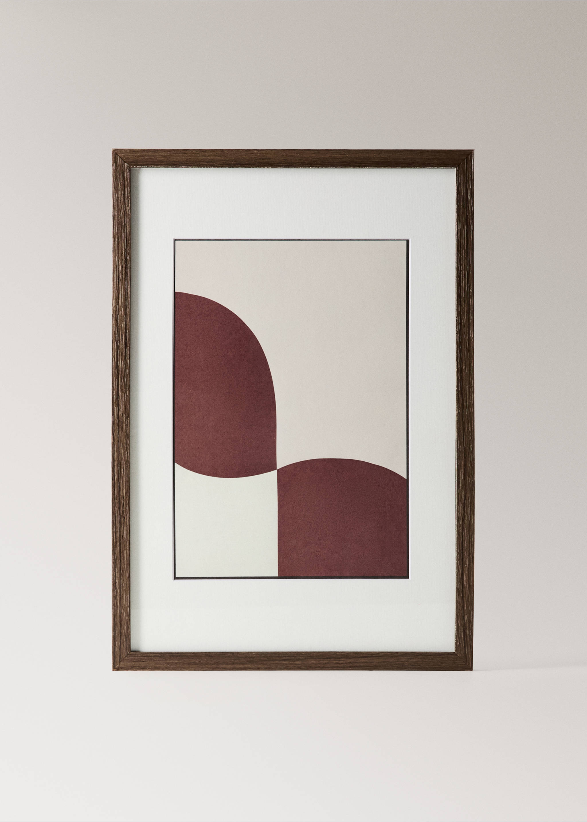 Abstract art canvas - Article without model, Off White. Ref: 37074802-00.