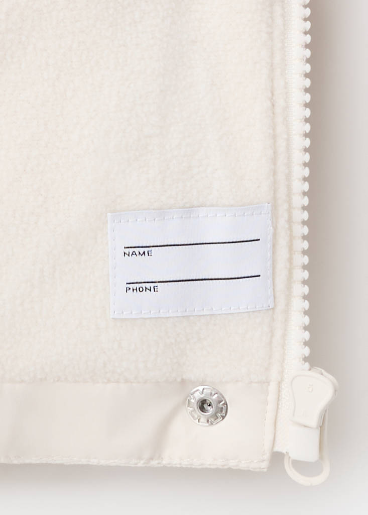Quilted gilet with hood — Off White