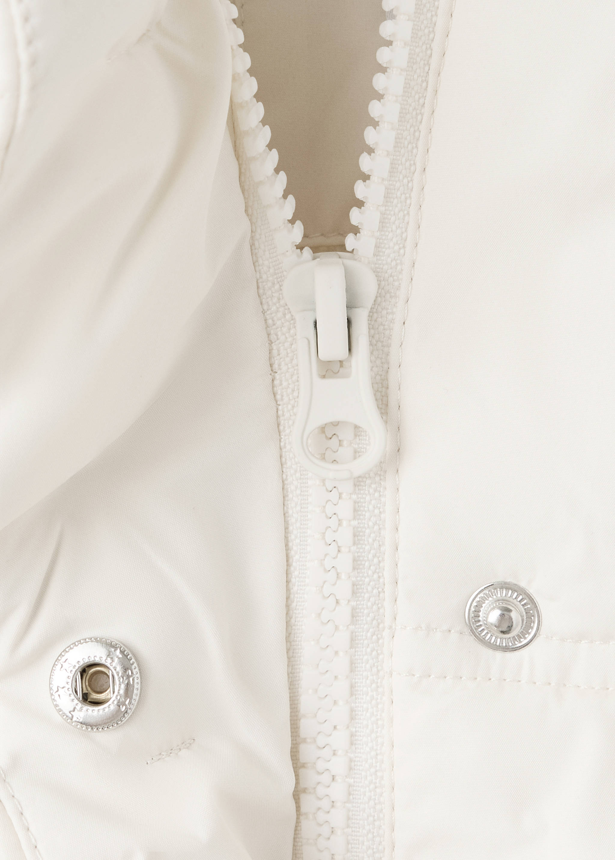 Quilted gilet with hood - Details of the article 0