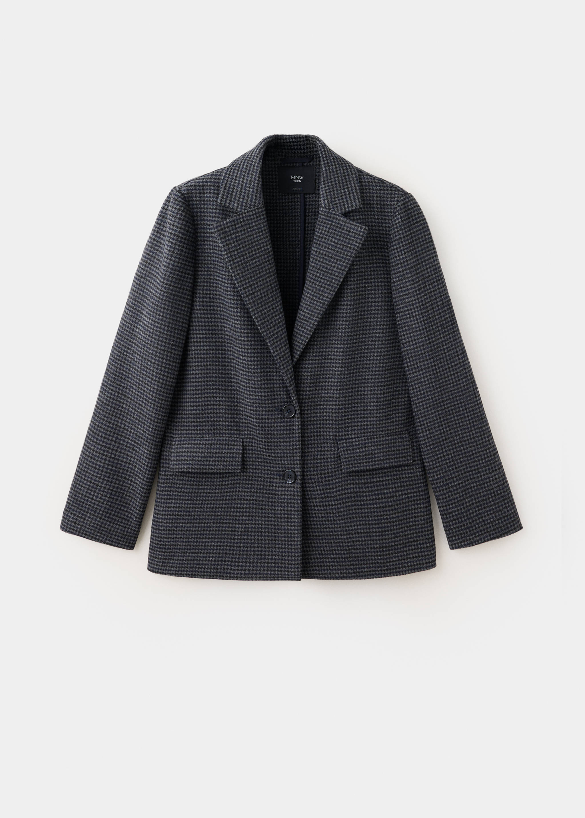Blazer i ull med slag - Artikel utan modell
