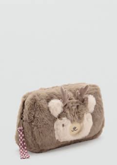 Deer hair case — Medium Brown 2