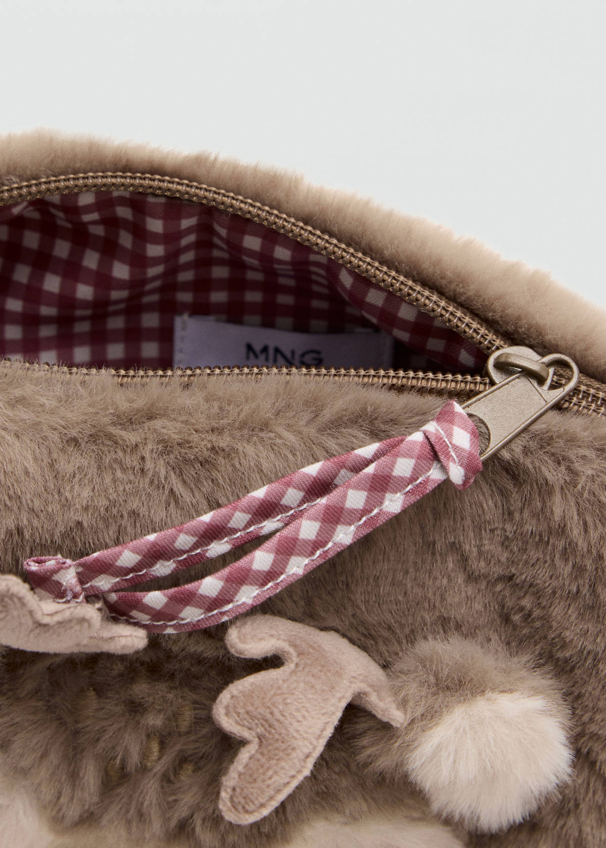 Deer hair case — Medium Brown