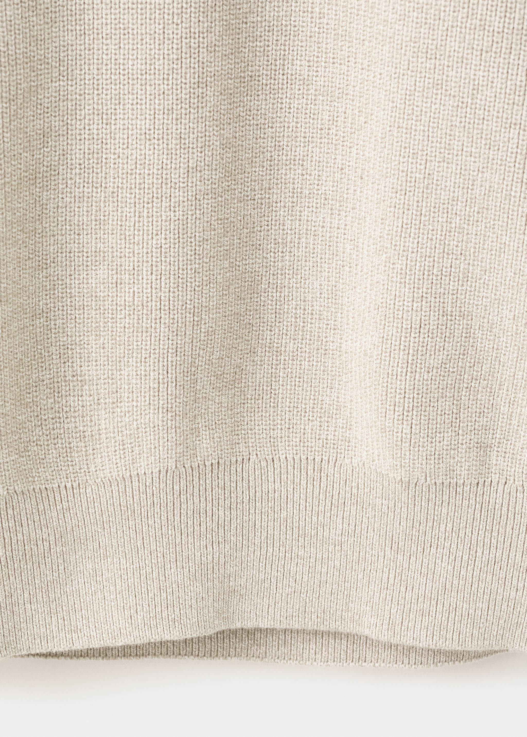 100% cotton knitted polo shirt - Details of the article 0