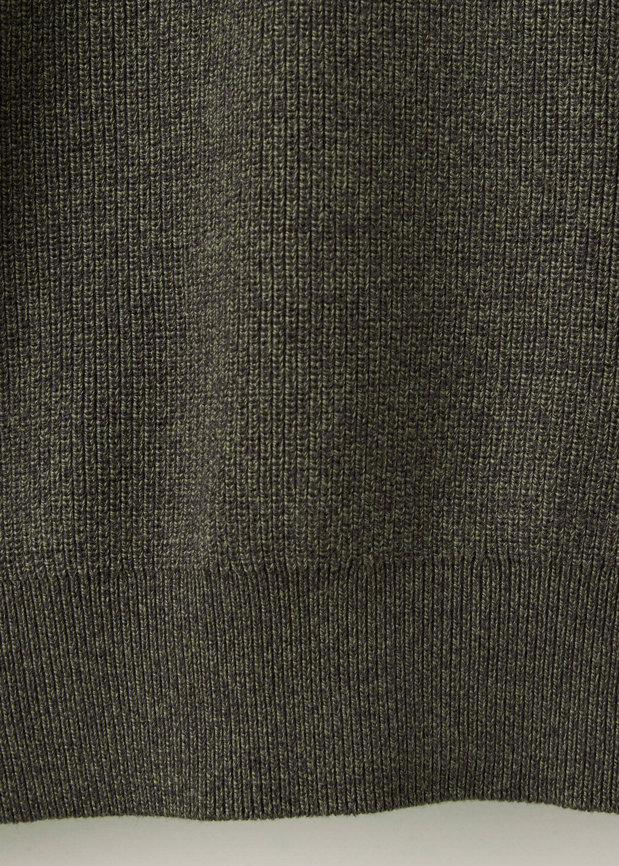 100% cotton knitted polo shirt - Details of the article 0