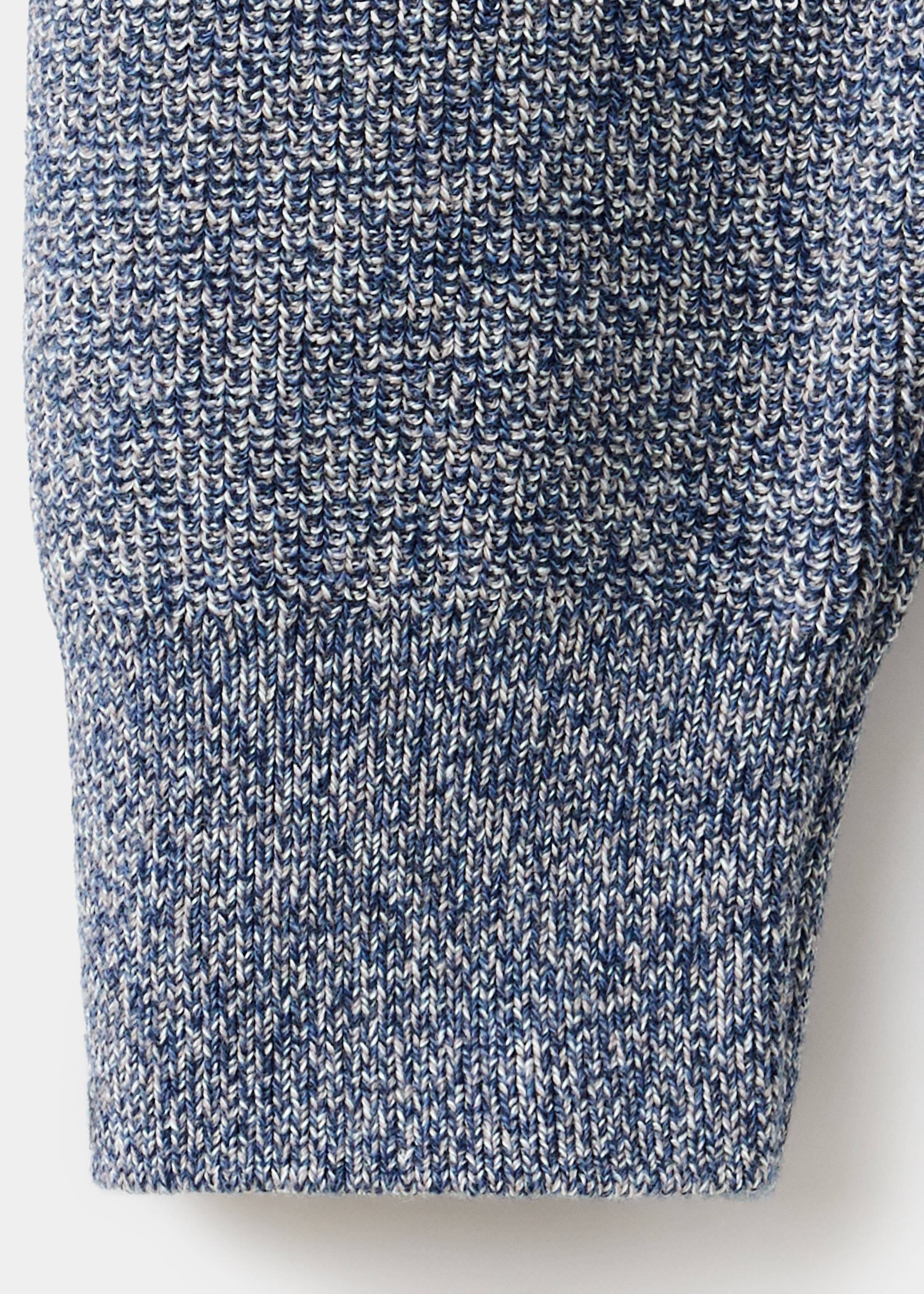 100% cotton knitted polo shirt - Details of the article 0