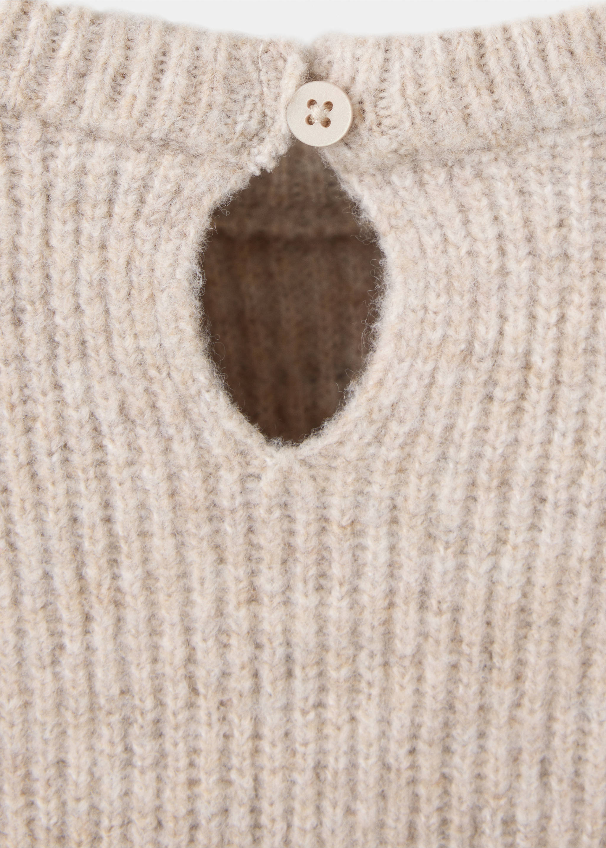 Cat knit jumper - Details of the article 0, Medium Brown. Ref: 37075160-00.