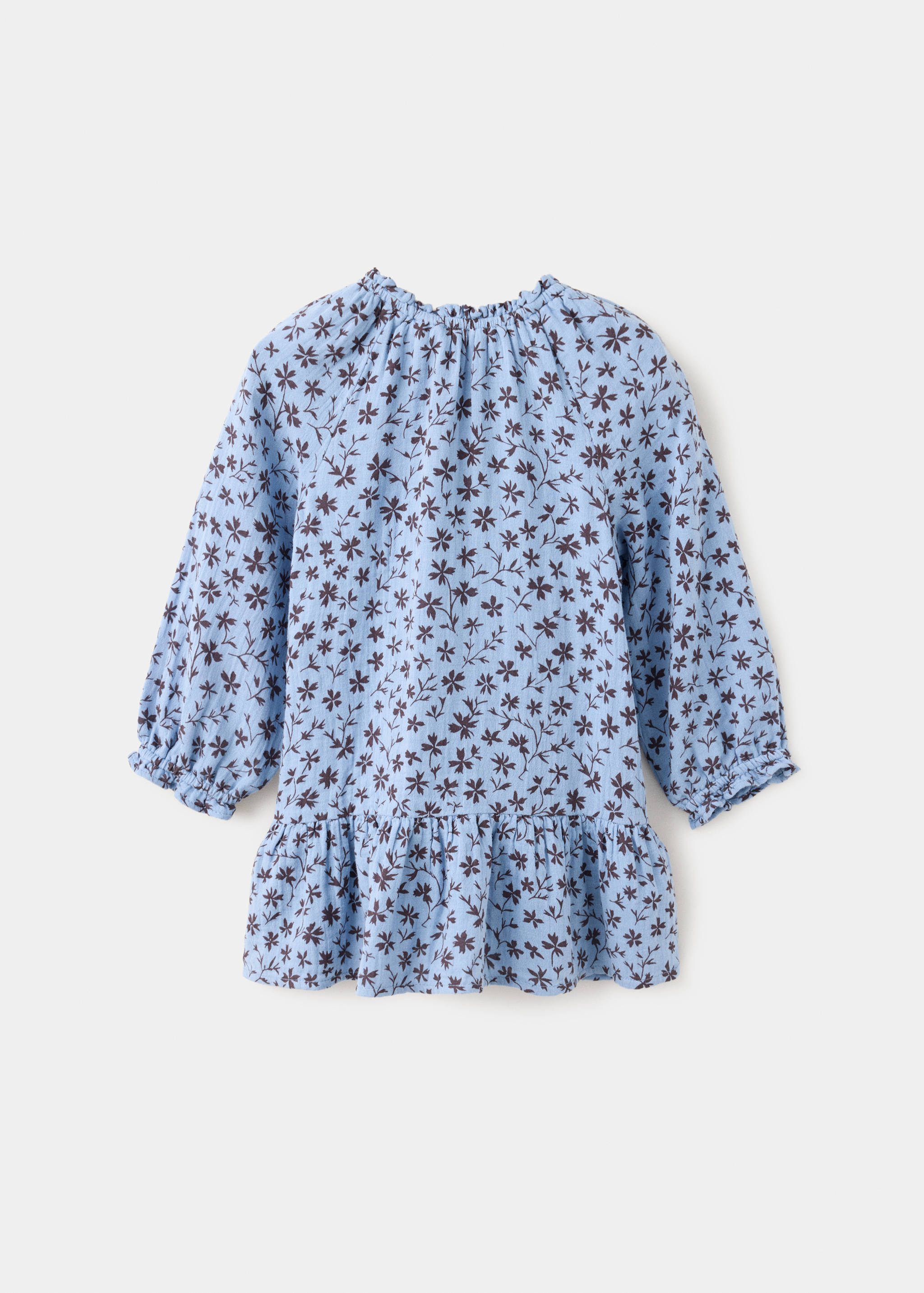 Vestit estampat floral - Revers de l'article
