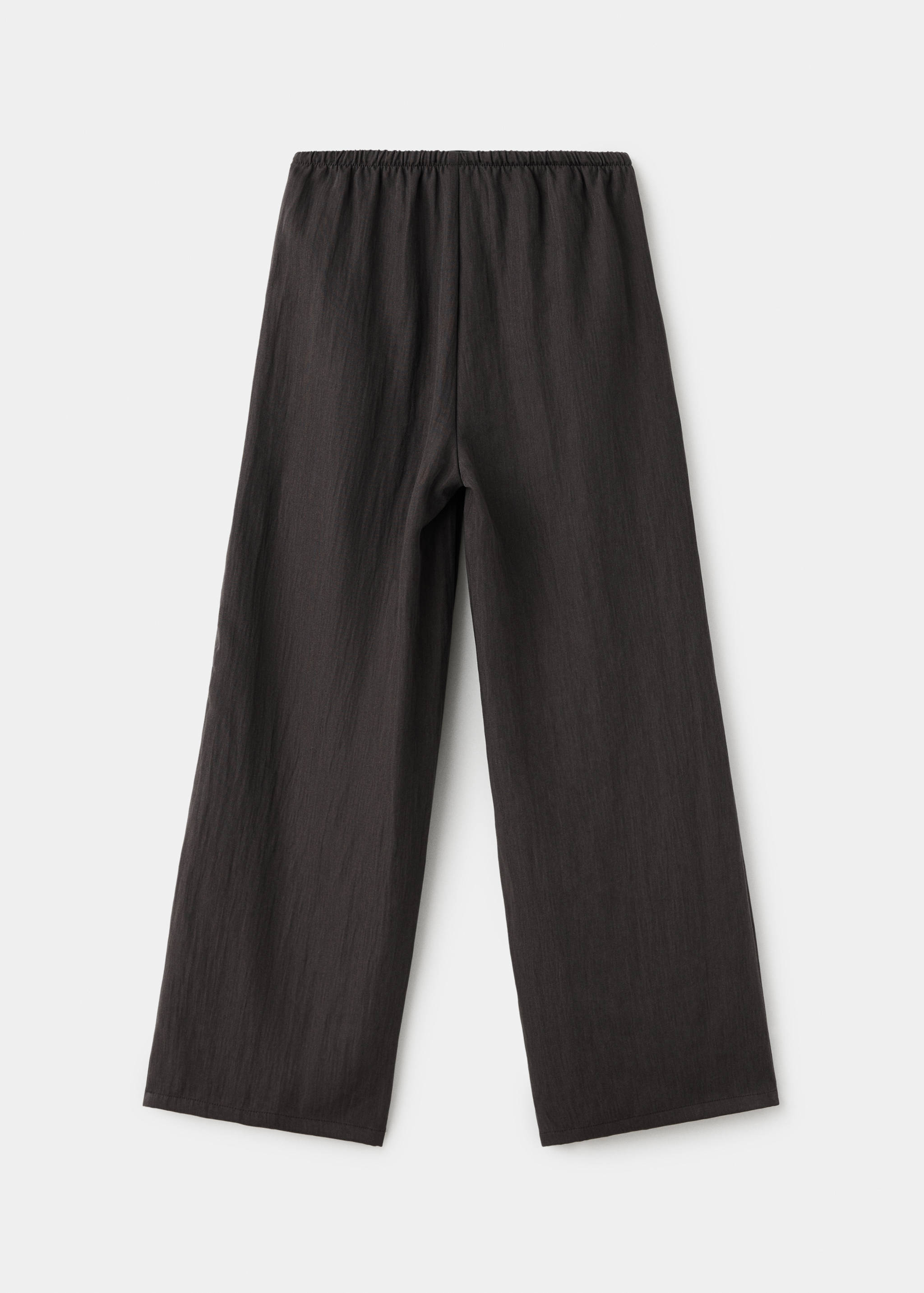 Straight-leg trousers with seam detail - Reverse of the article