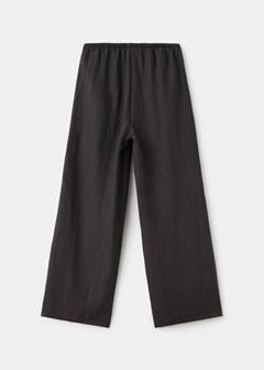 Straight-leg trousers with seam detail — Brown 5