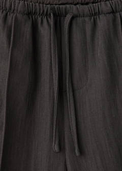 Straight-leg trousers with seam detail — Brown 4
