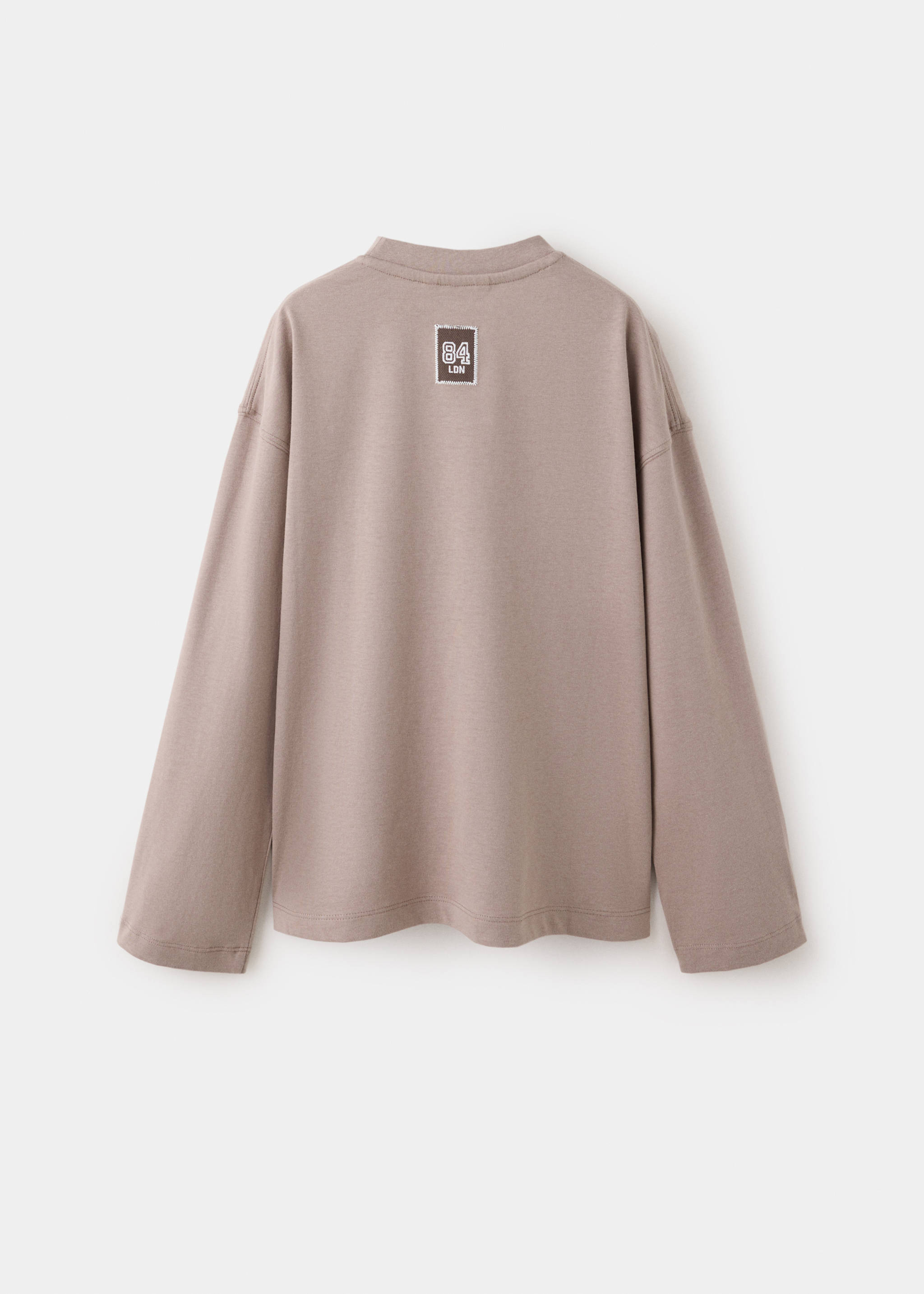 Camiseta algodón estampada - Reverso del artículo