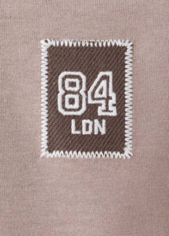 Printed cotton-blend t-shirt — Medium Brown 4