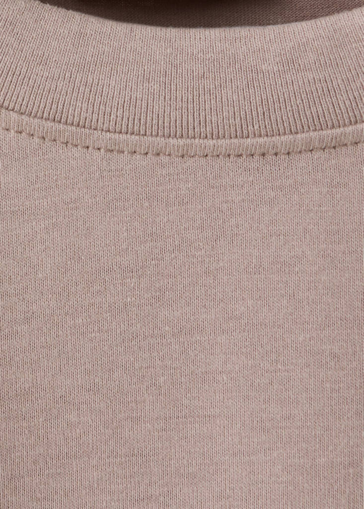 Printed cotton-blend t-shirt — Medium Brown