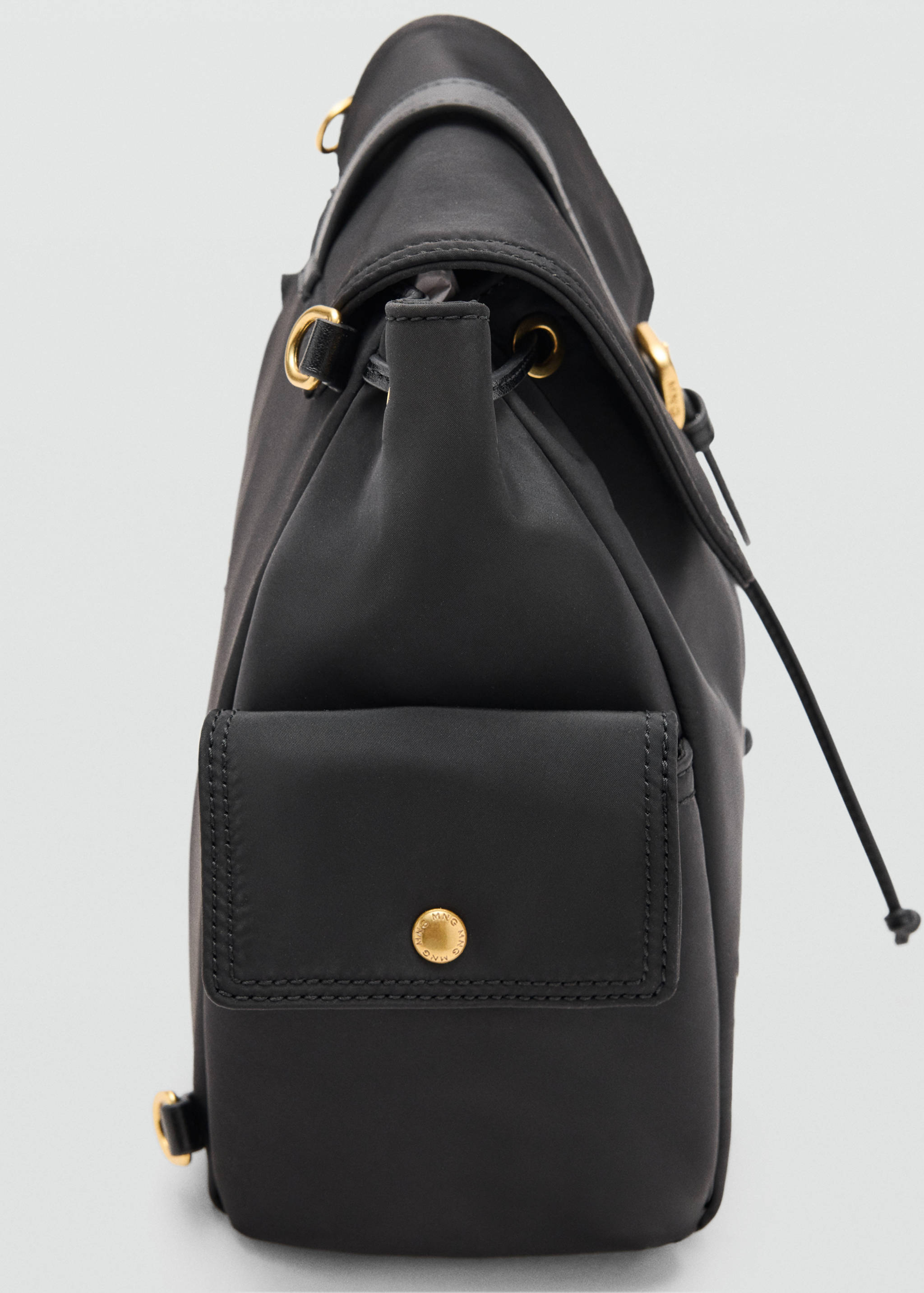 Pocket backpack with buckle - Details of the article 1