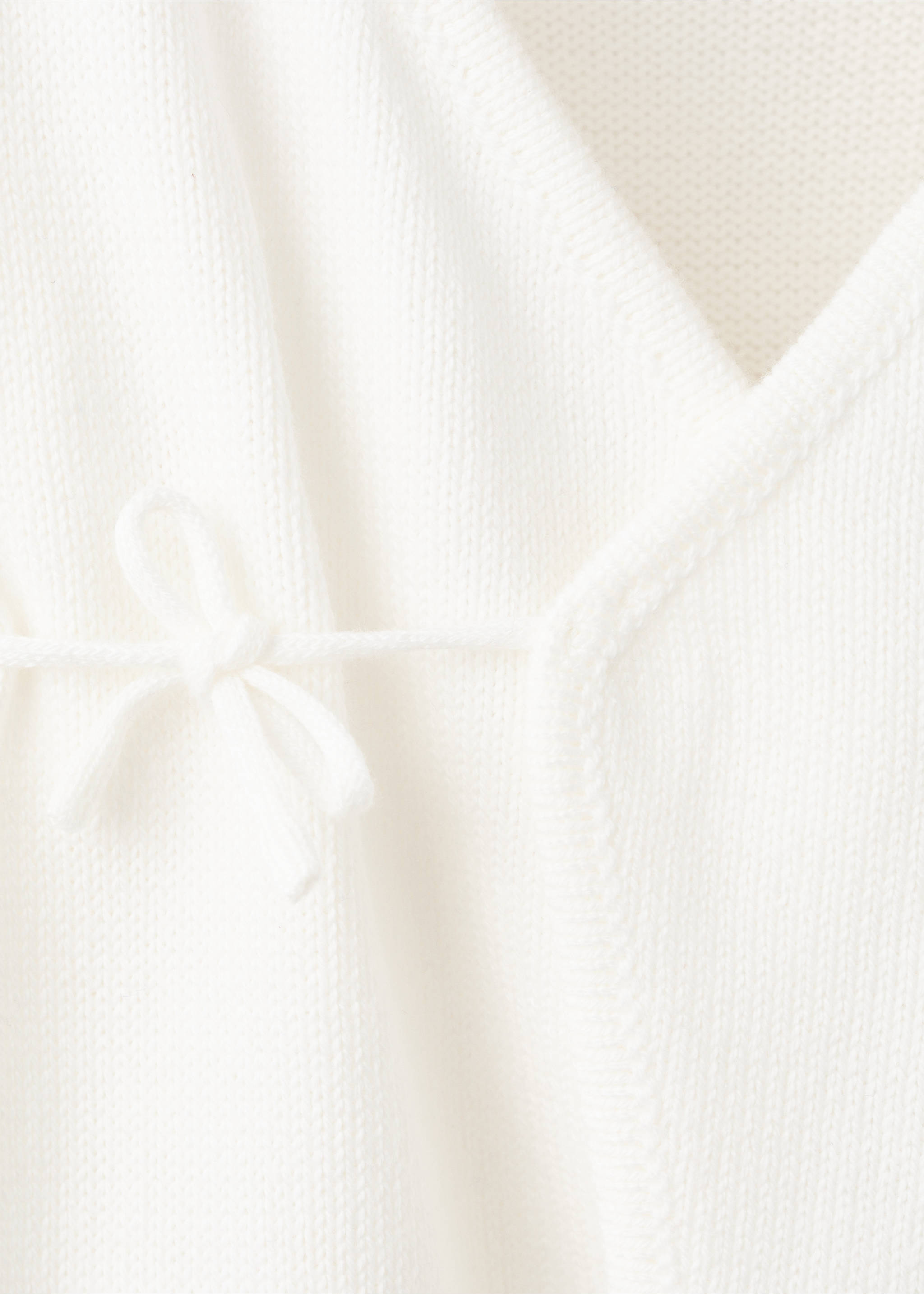 Wrap long jumpsuit - Details of the article 8, Off White. Ref: 37075173-00.
