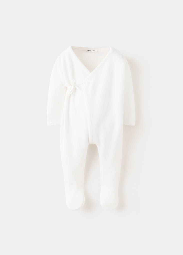 Wrap long jumpsuit — Off White