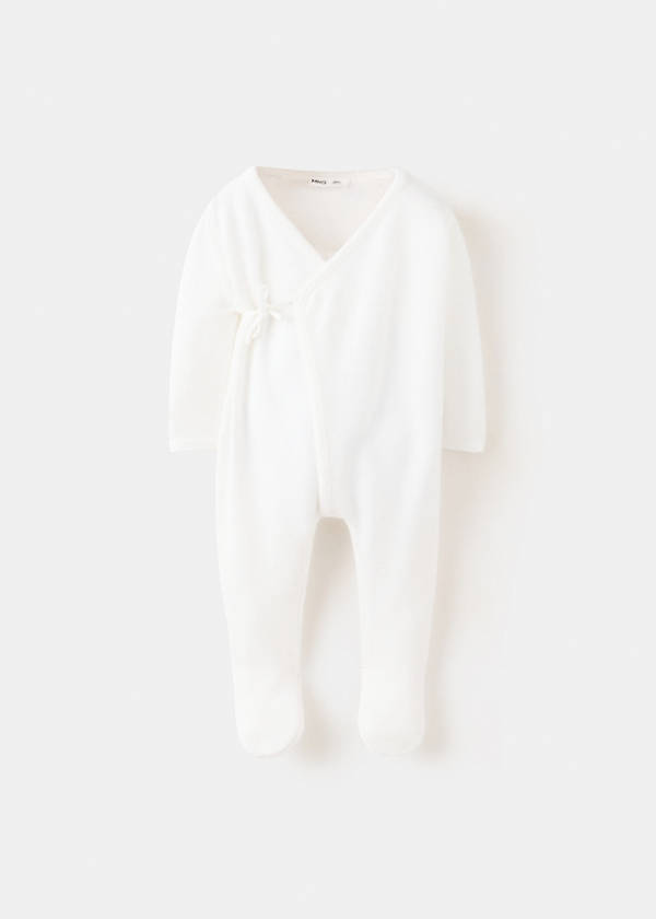 Wrap long jumpsuit — Off White