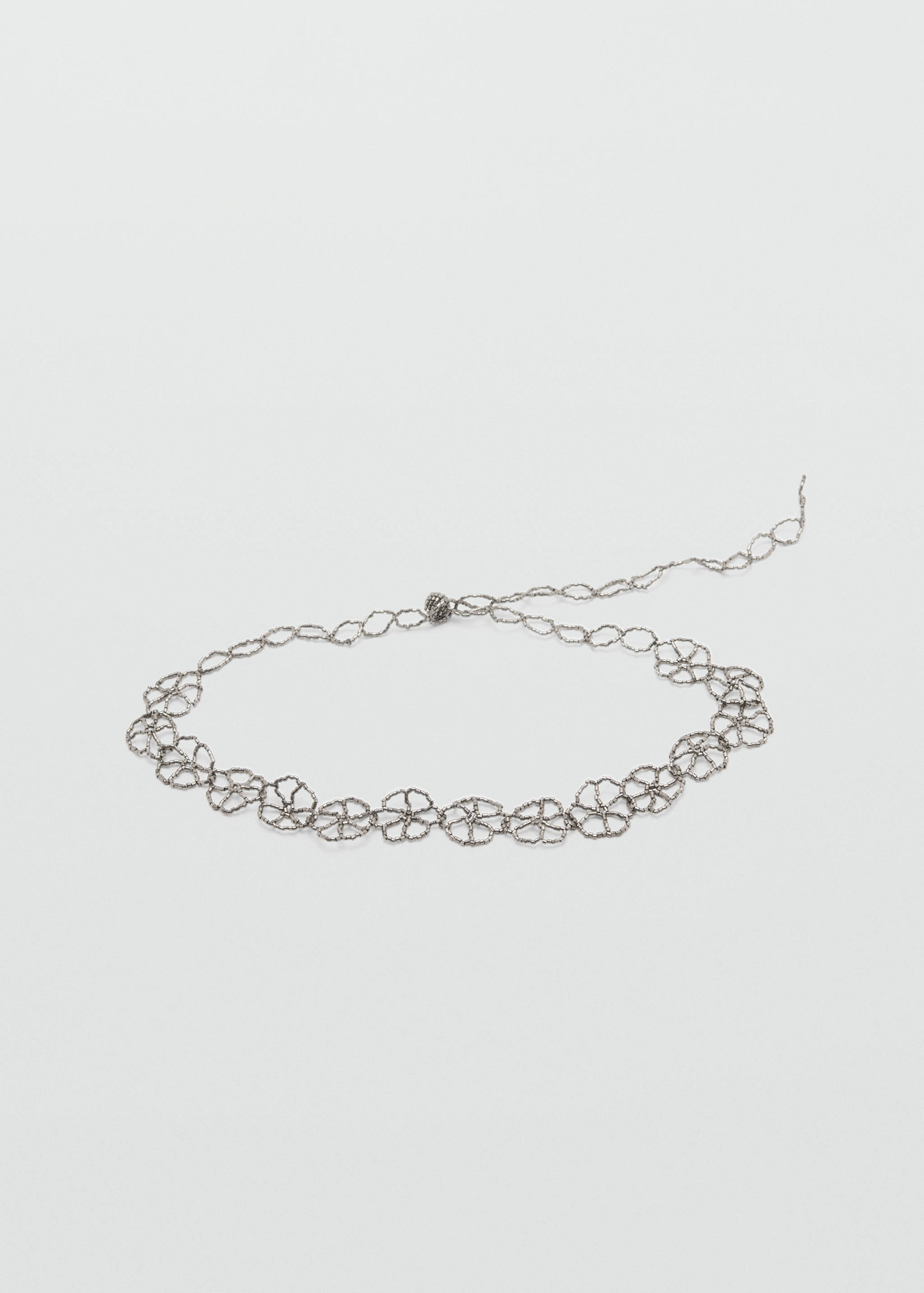 Floral crystal belt - Article without model