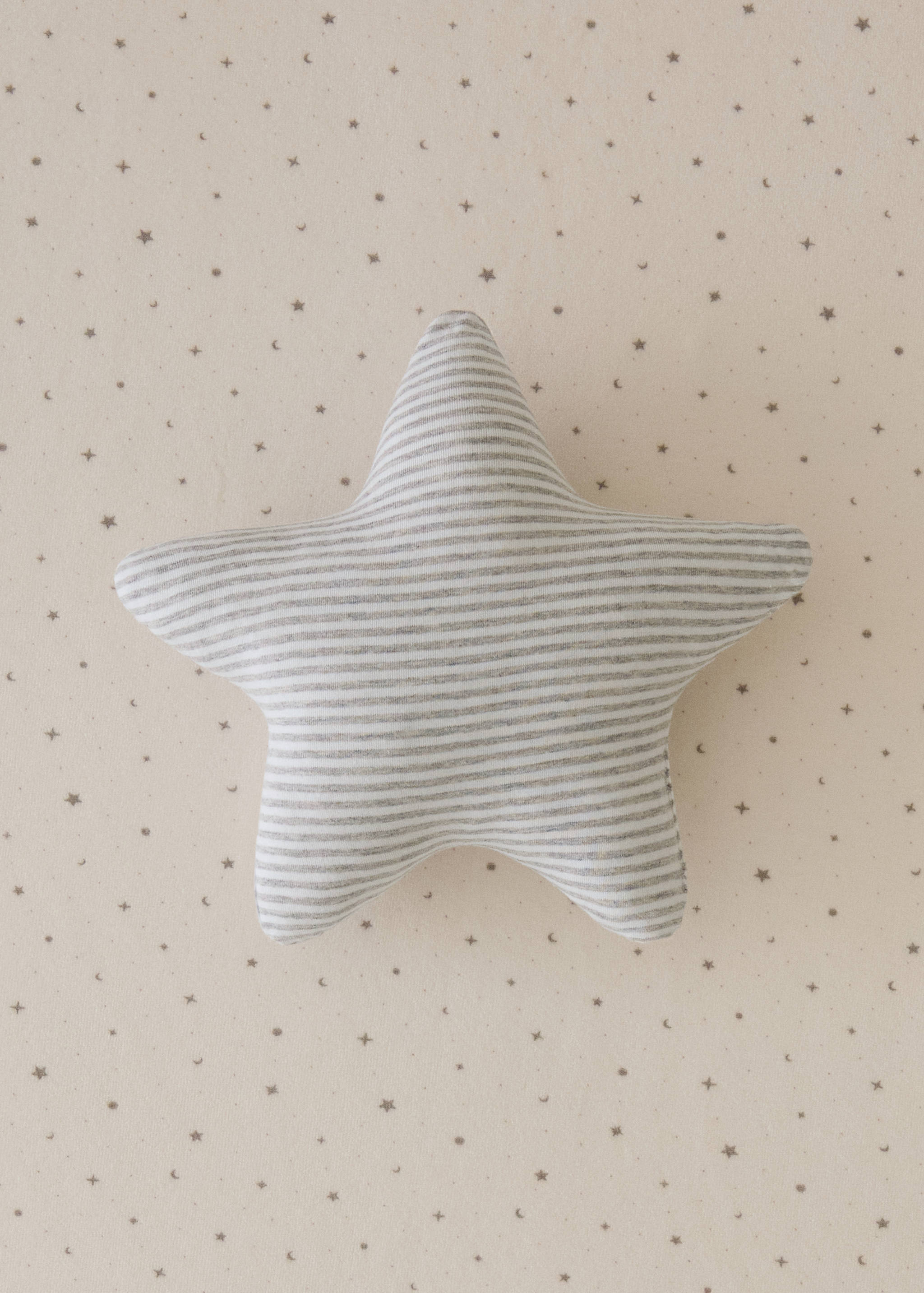 Hochet bébé en forme d’étoile à rayures - Plan général