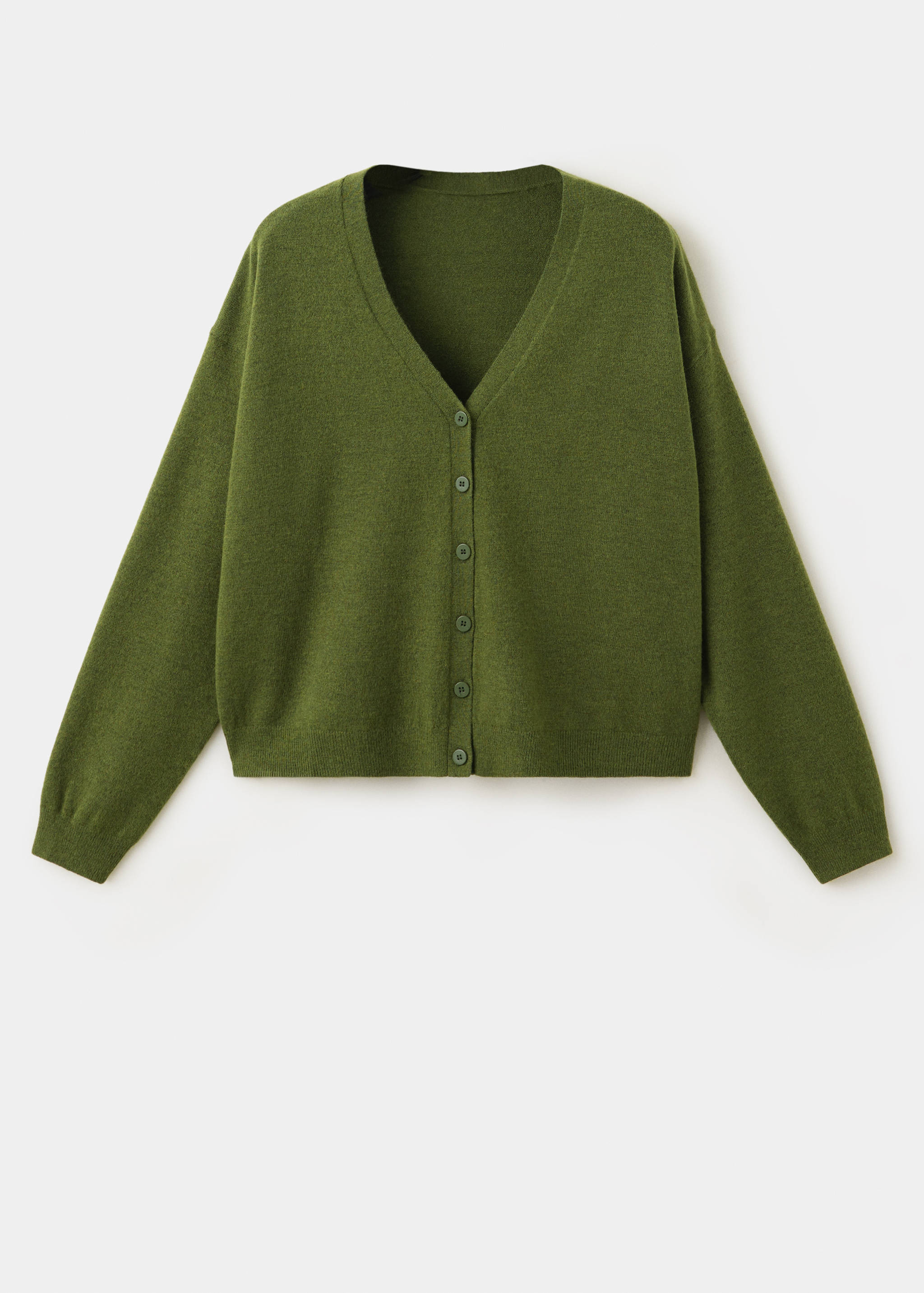 Cardigan cuello pico botones - Artículo sin modelo