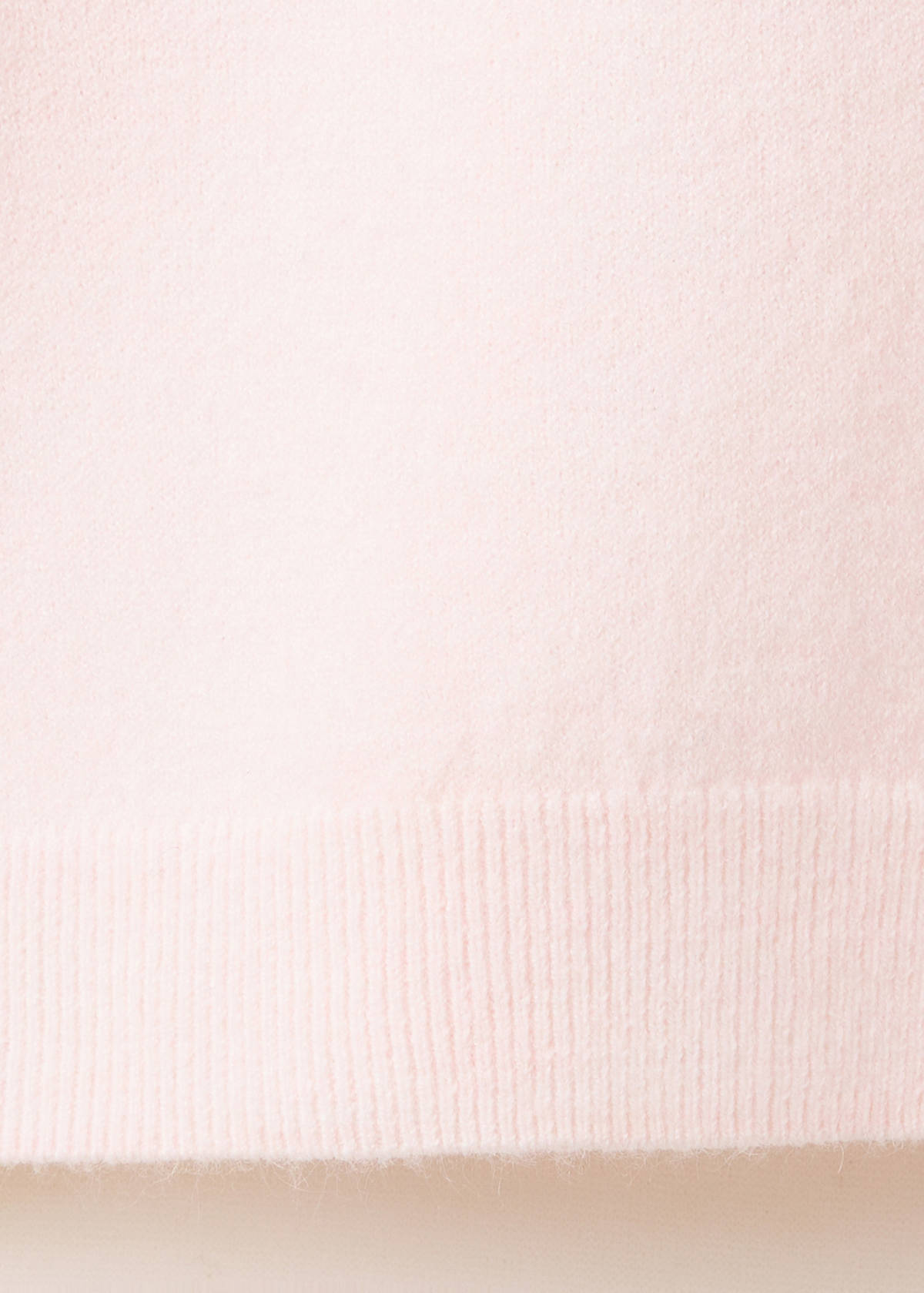 V-neck buttoned cardigan — Pastel Pink