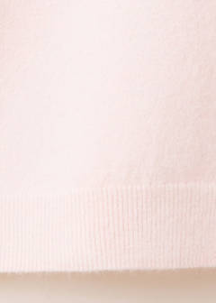 V-neck buttoned cardigan — Pastel Pink 6