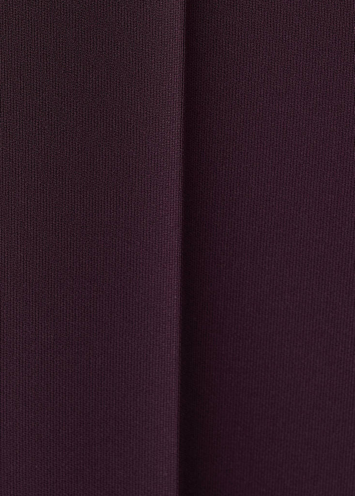 High-waist suits trousers — Maroon