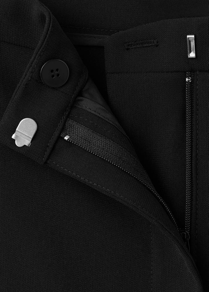 High-waist suits trousers — Black