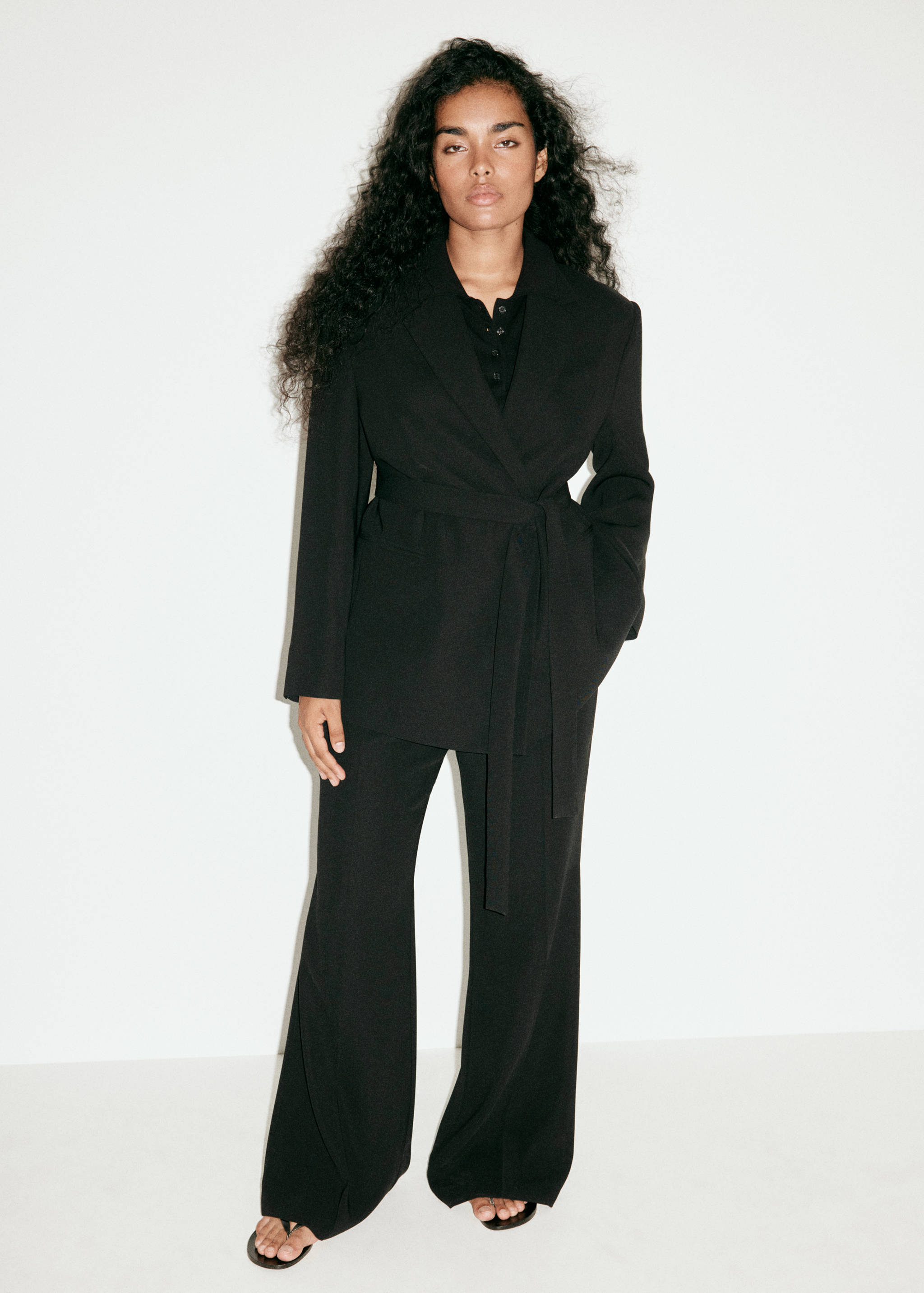High-waist suits trousers - Details of the article 3