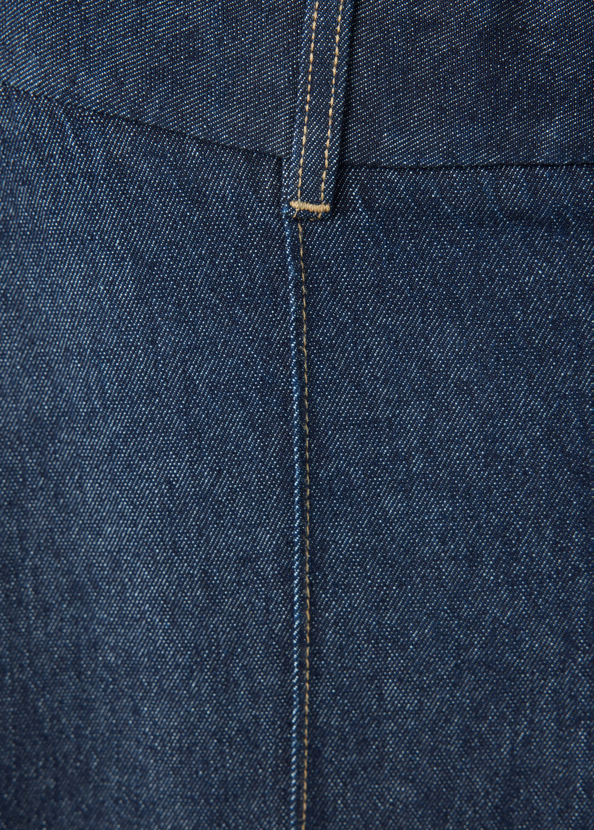Jeans wide leg tiro alto costuras - Detalle del artículo 8