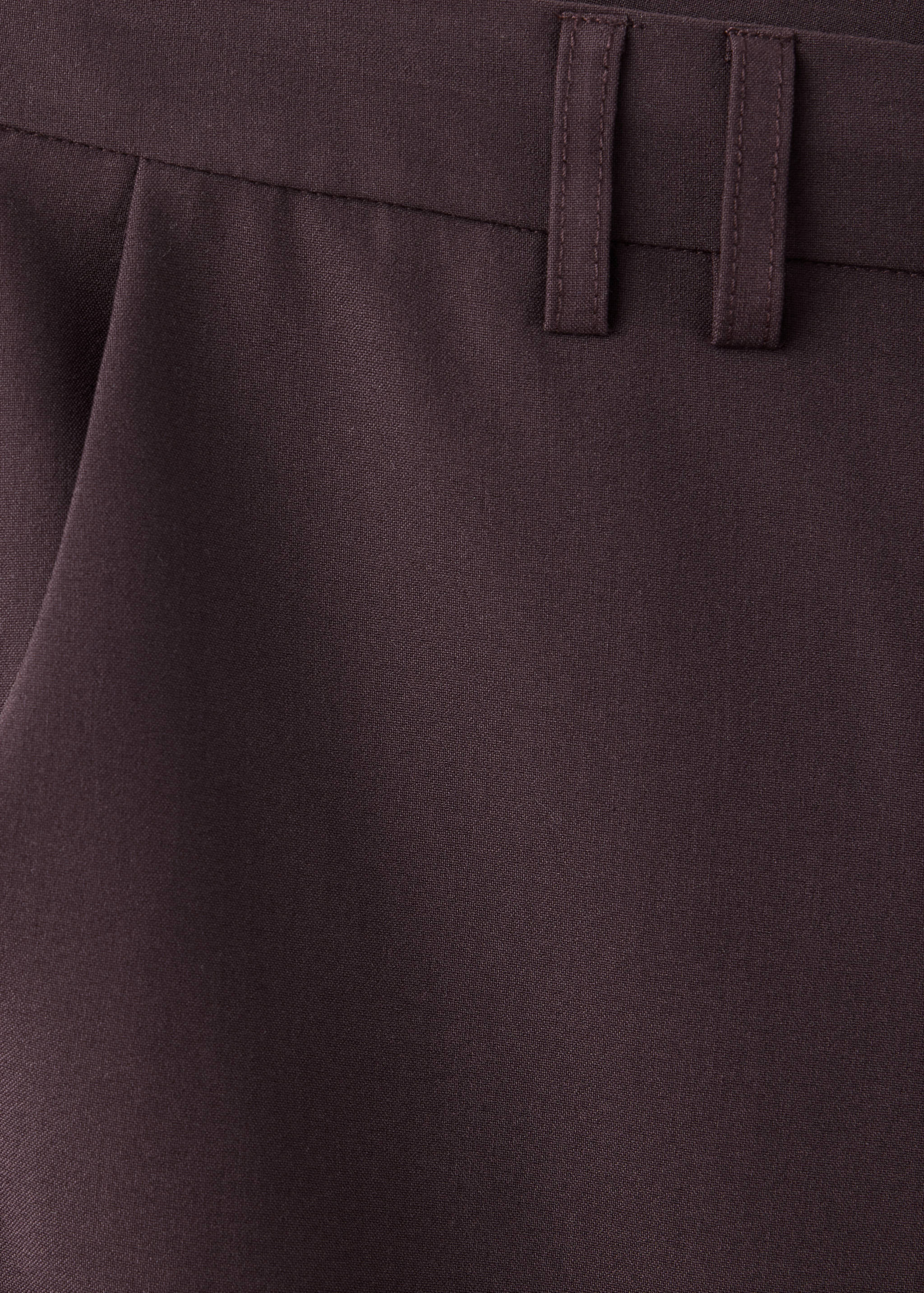 Straight-leg trousers with bow detail - Details of the article 8