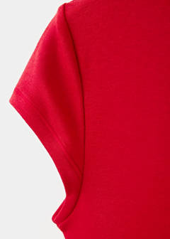 Slim-fit short-sleeved T-shirt — Red 6