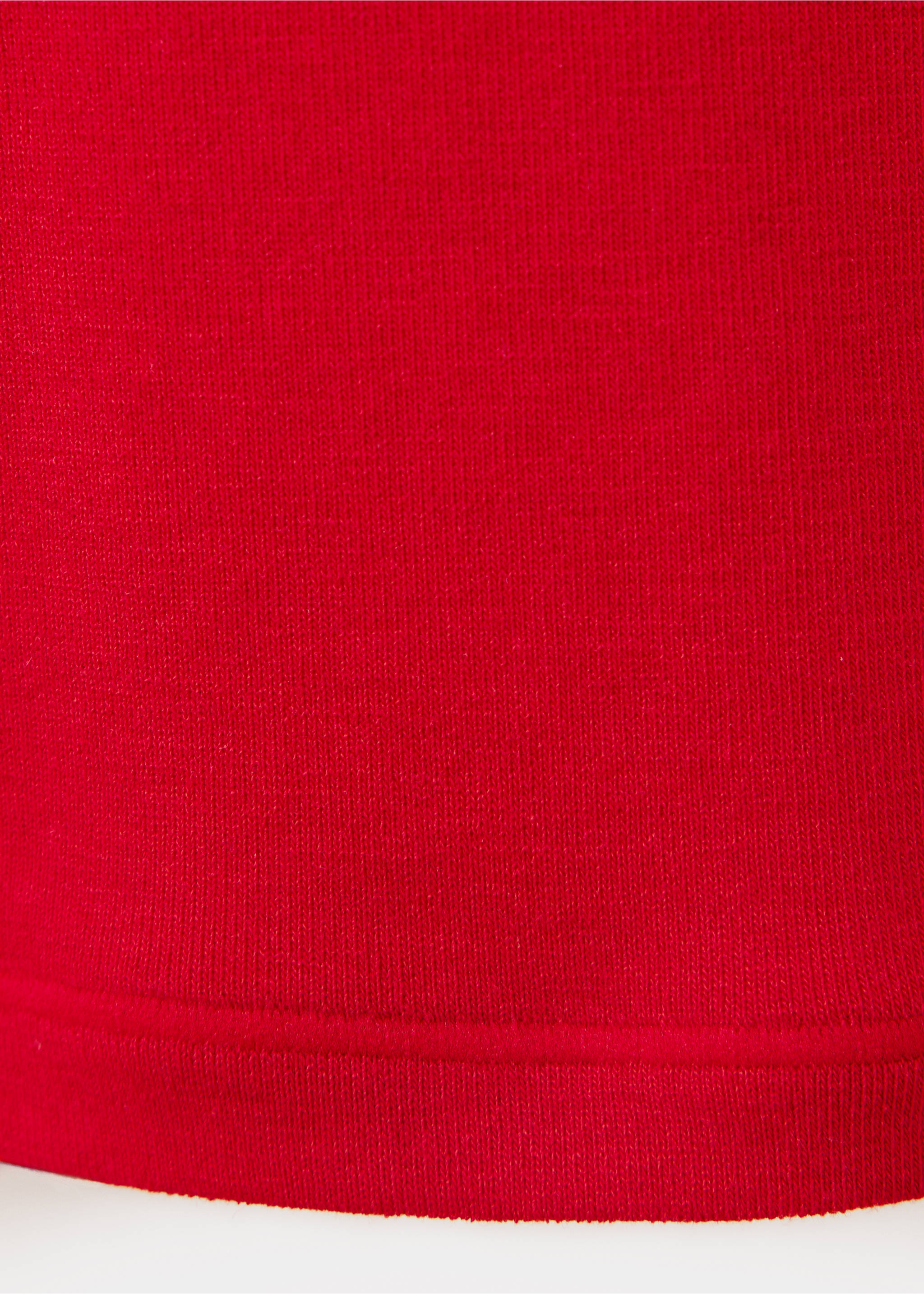 Camiseta entallada rayas - Detalle del artículo 0, Rojo. Ref: 37075851-00.
