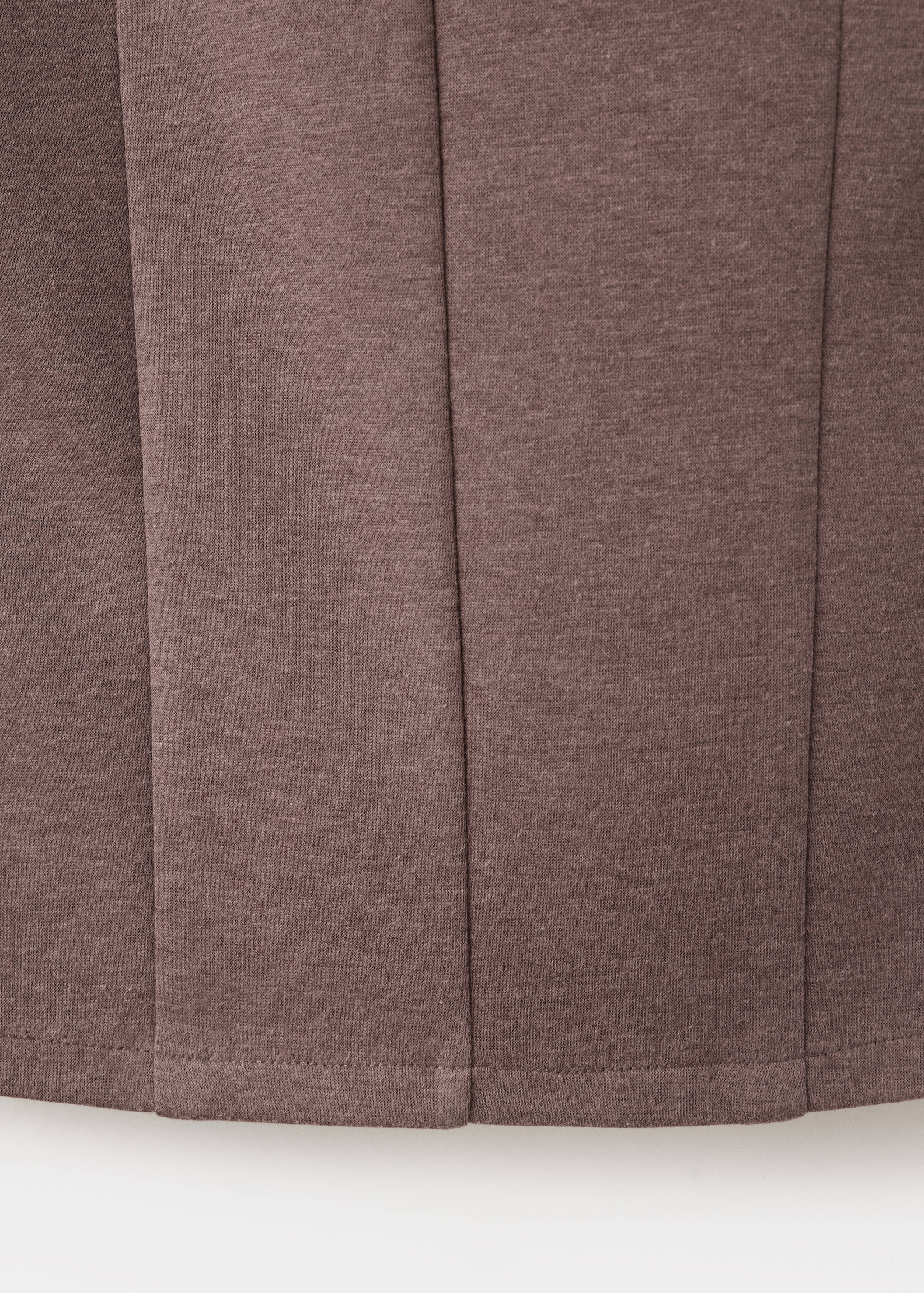 High-neck top with seam detailing - Details of the article 8