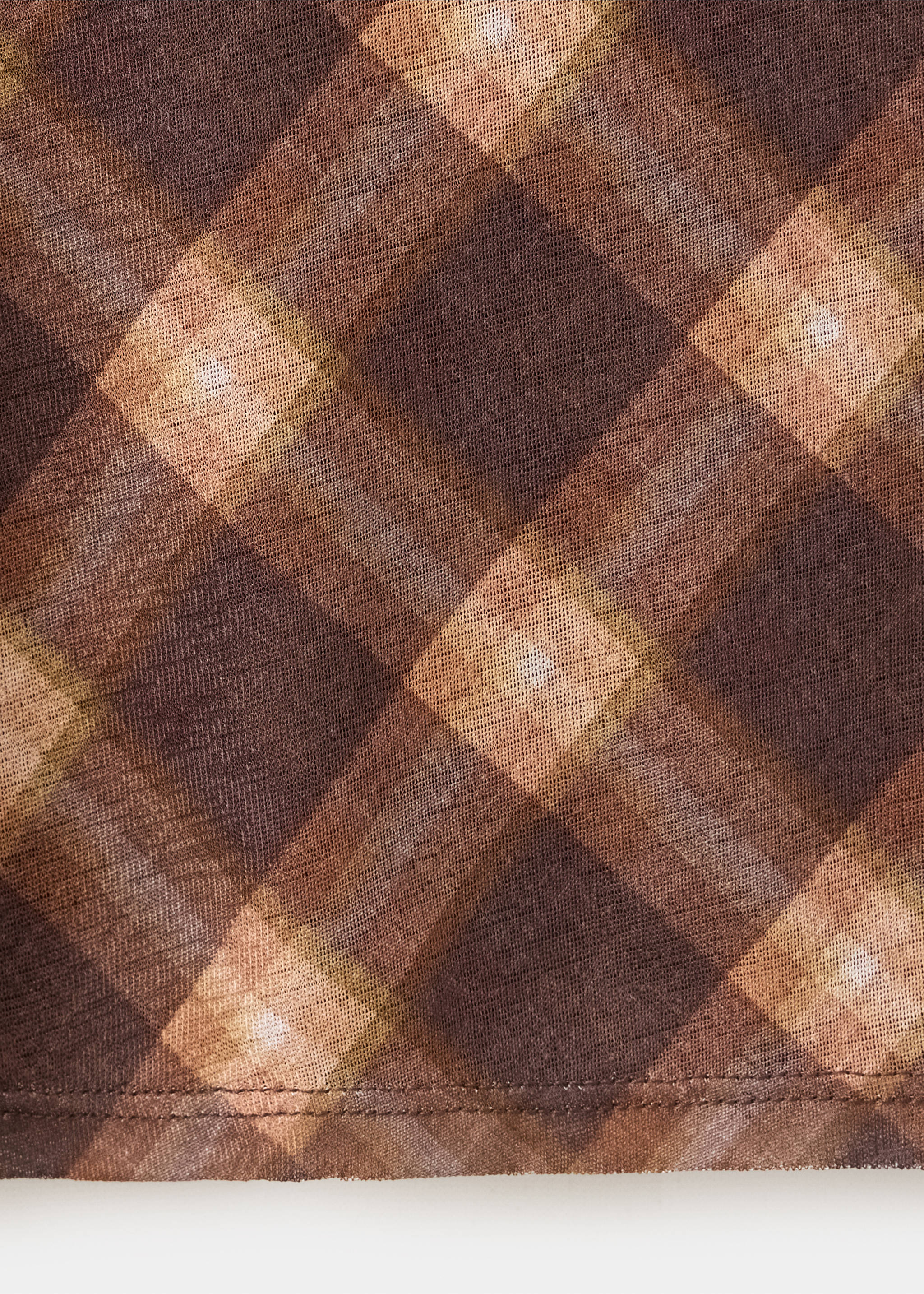 Skirt garila - Details of the article 0, Brown. Ref: 37075857-00.